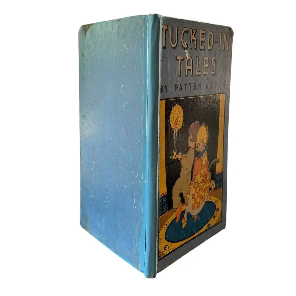 1935 Ed. Tucked-In Tales Book by Patten Beard, Rand McNally, Hardcover